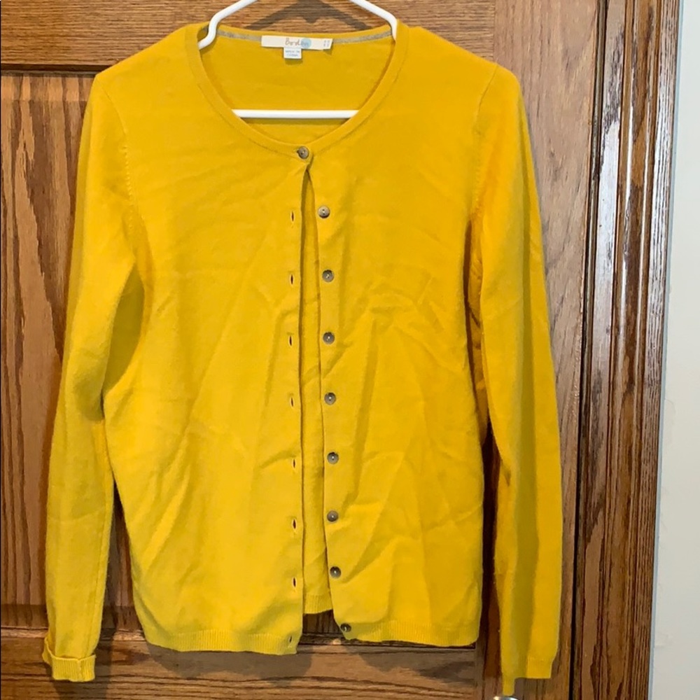 Mustard Yellow Cardigan
